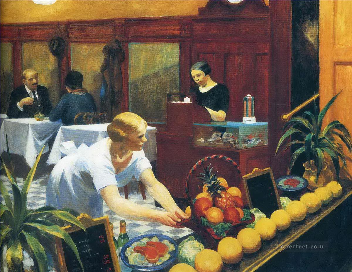 tables for ladies 1930 Edward Hopper Oil Paintings